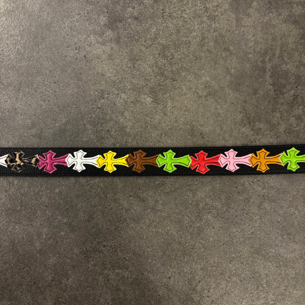 Chrome Hearts multi cross belt black
