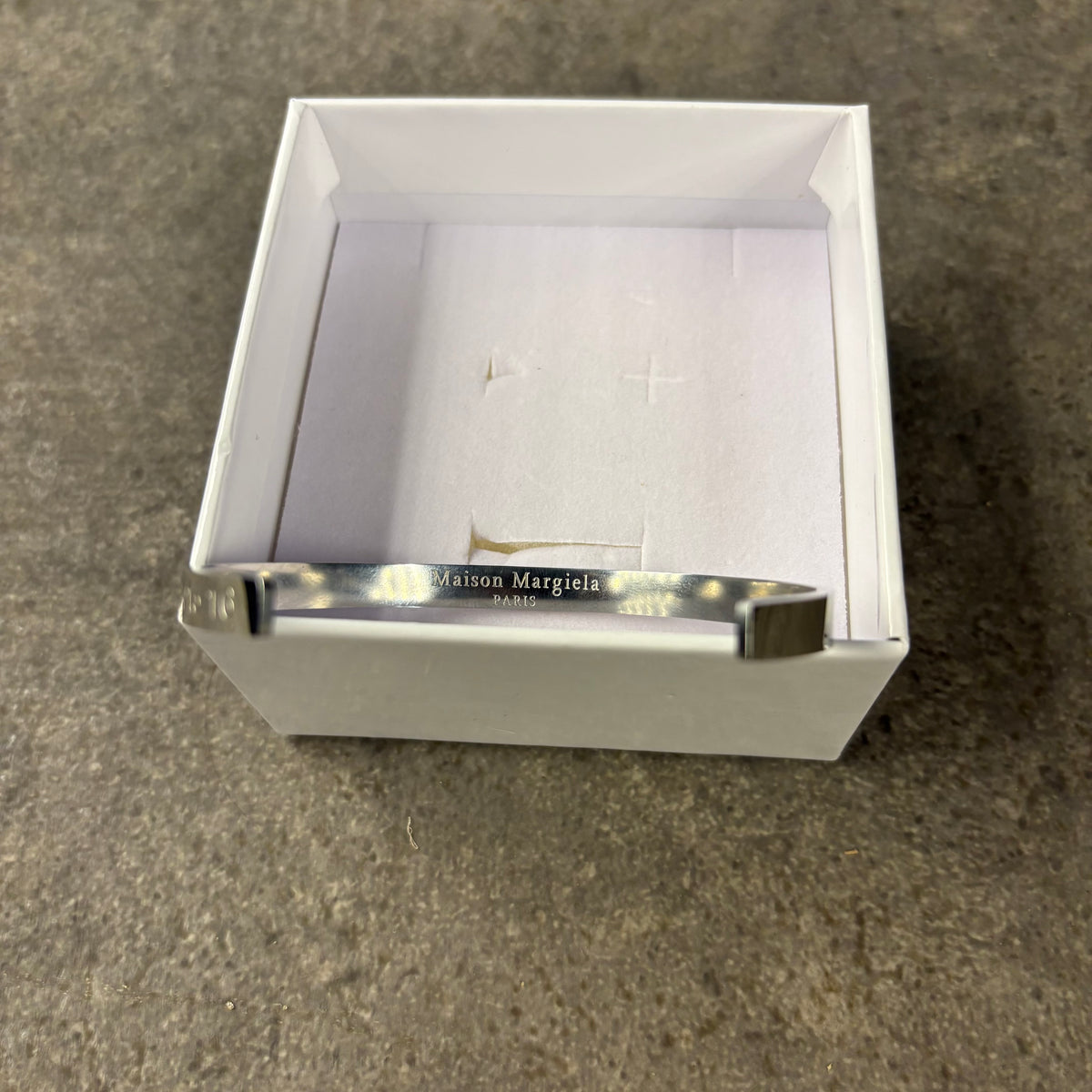 Maison Margiela Silver Numerical Cuff