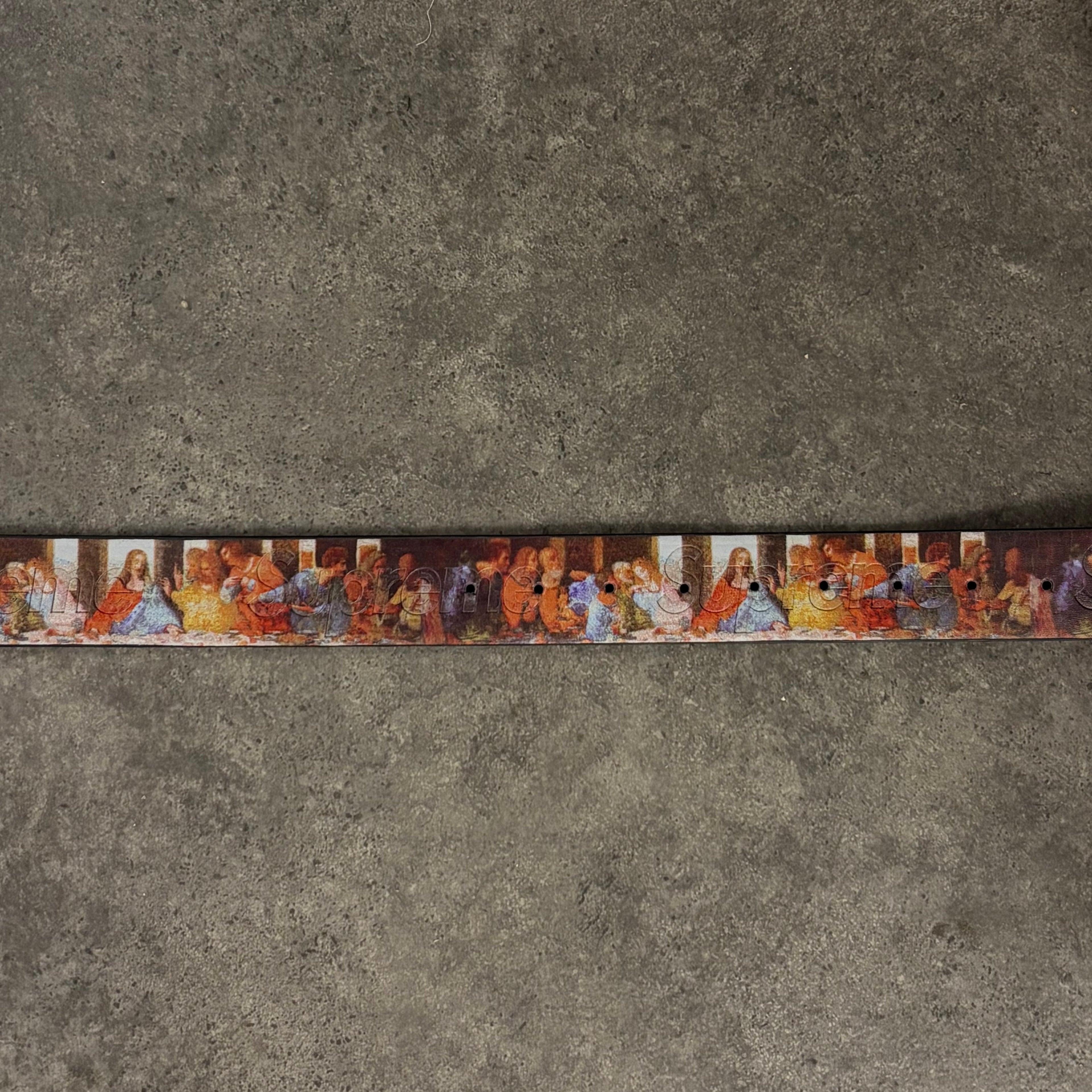 Supreme Last Supper Leather Belt