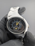 Nike Triax Watch Black and silver dial