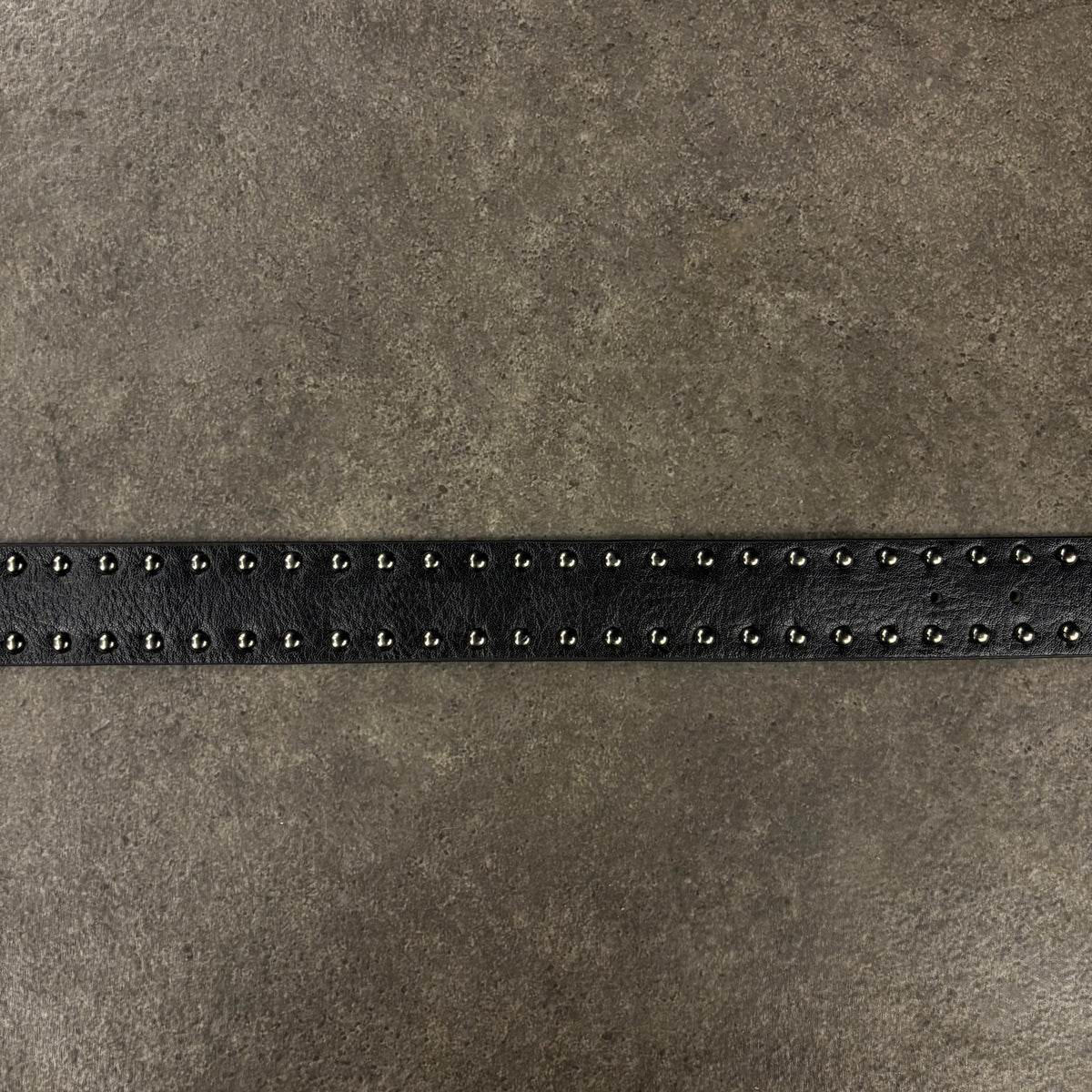 Chrome Hearts leather belt black