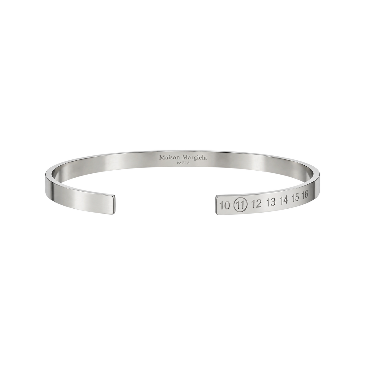 Maison Margiela Silver Numerical Cuff