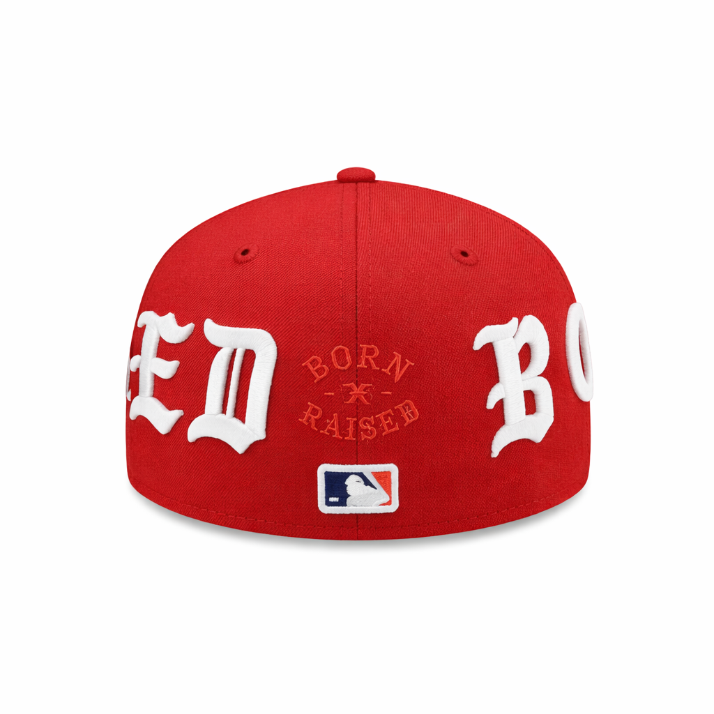 Born X Raised × Los Angeles Dodgers red