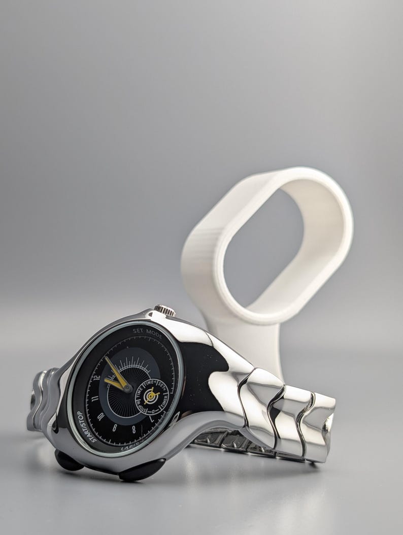 Nike Triax Watch Black and silver dial