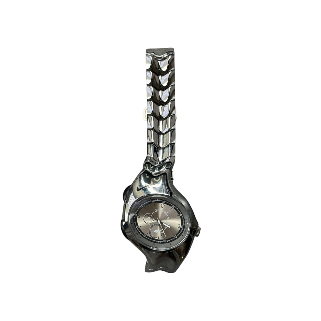Nike Triax Watch Silver Dial