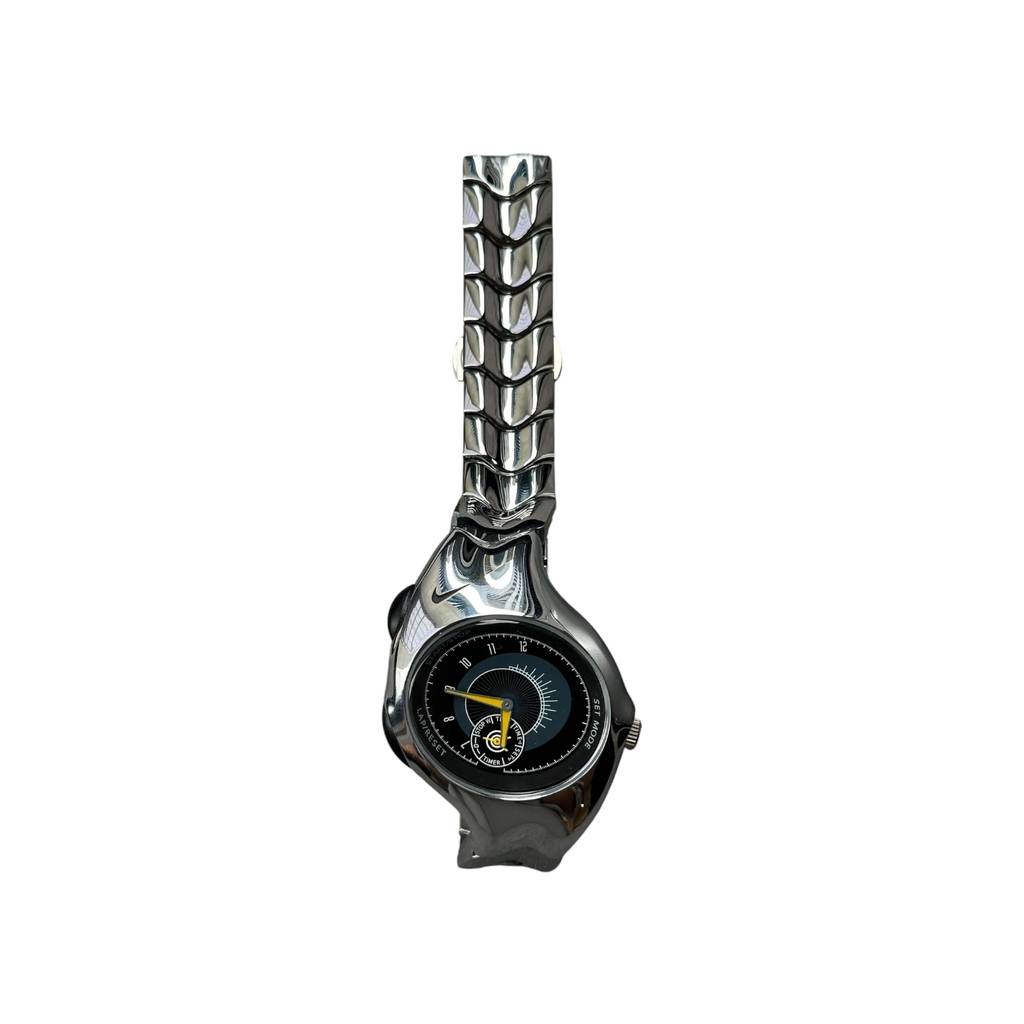 Nike Triax Watch Black and silver dial