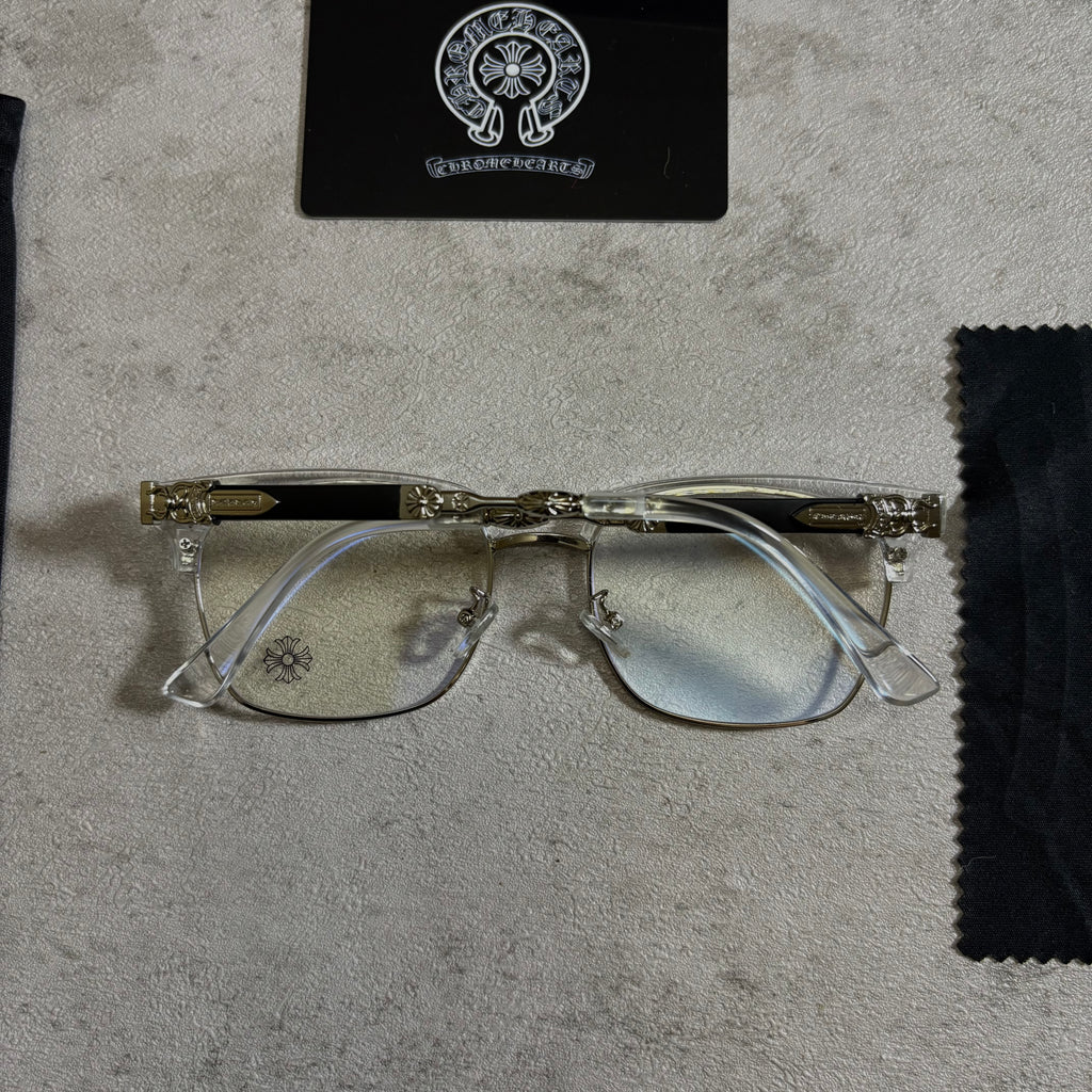 Chrome Hearts Glasses sime rimless transparent
