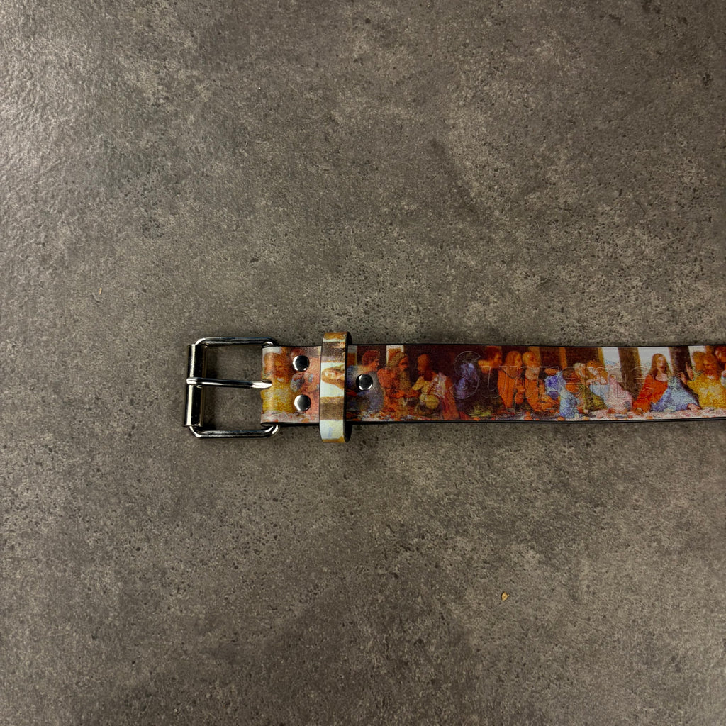 Supreme Last Supper Leather Belt