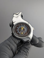 Nike Triax Watch Black and silver dial