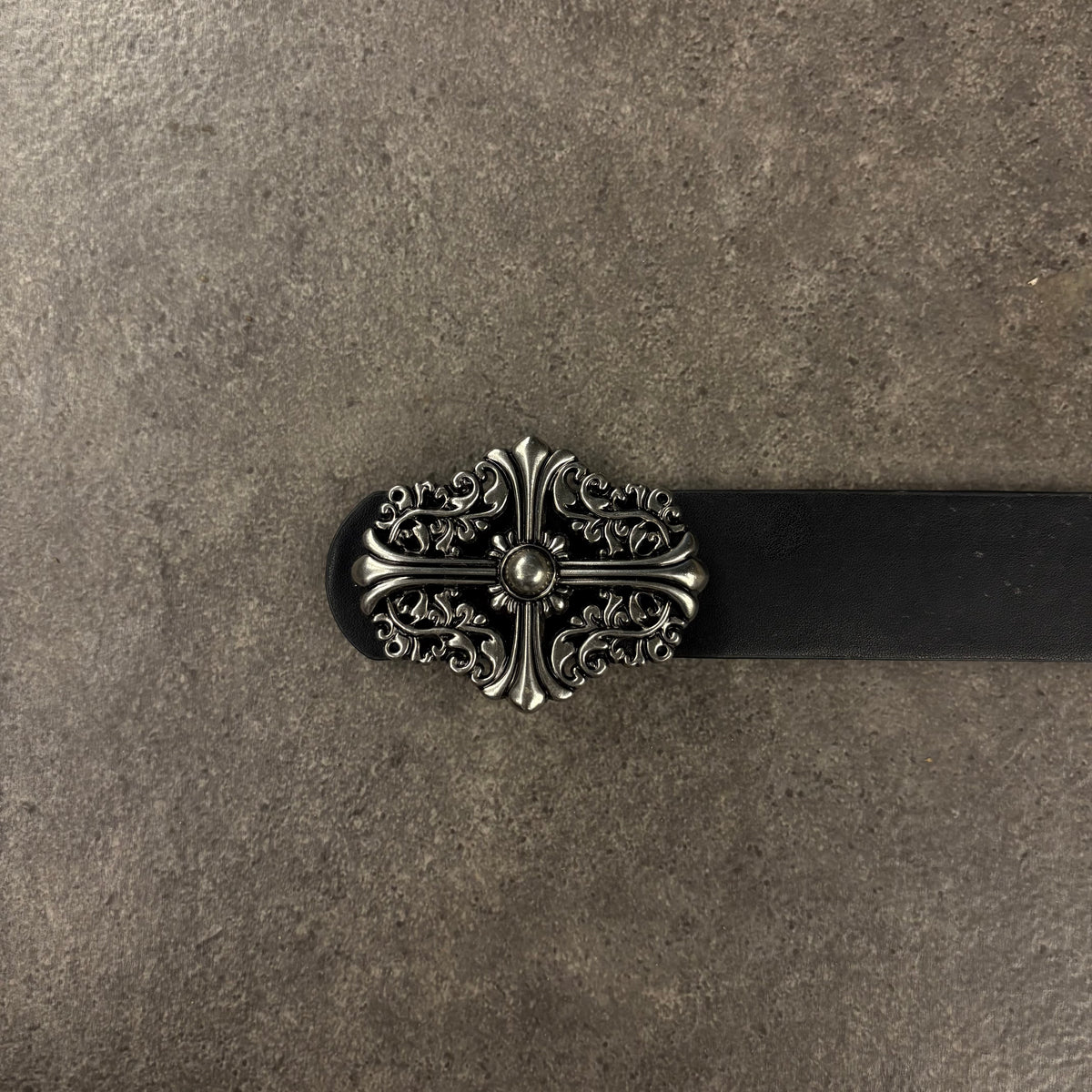 Chrome Hearts vintage cross buckle belt