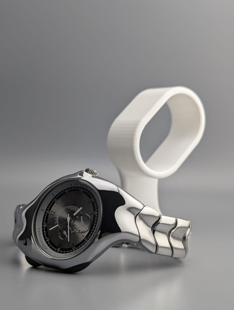 Nike Triax Watch Silver Dial