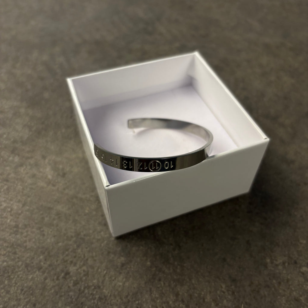 Maison Margiela Silver Numerical Cuff