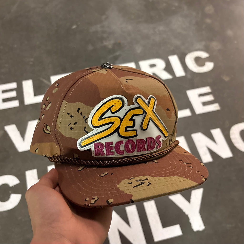Chrome Hearts x Matty Boy Sex Records cap