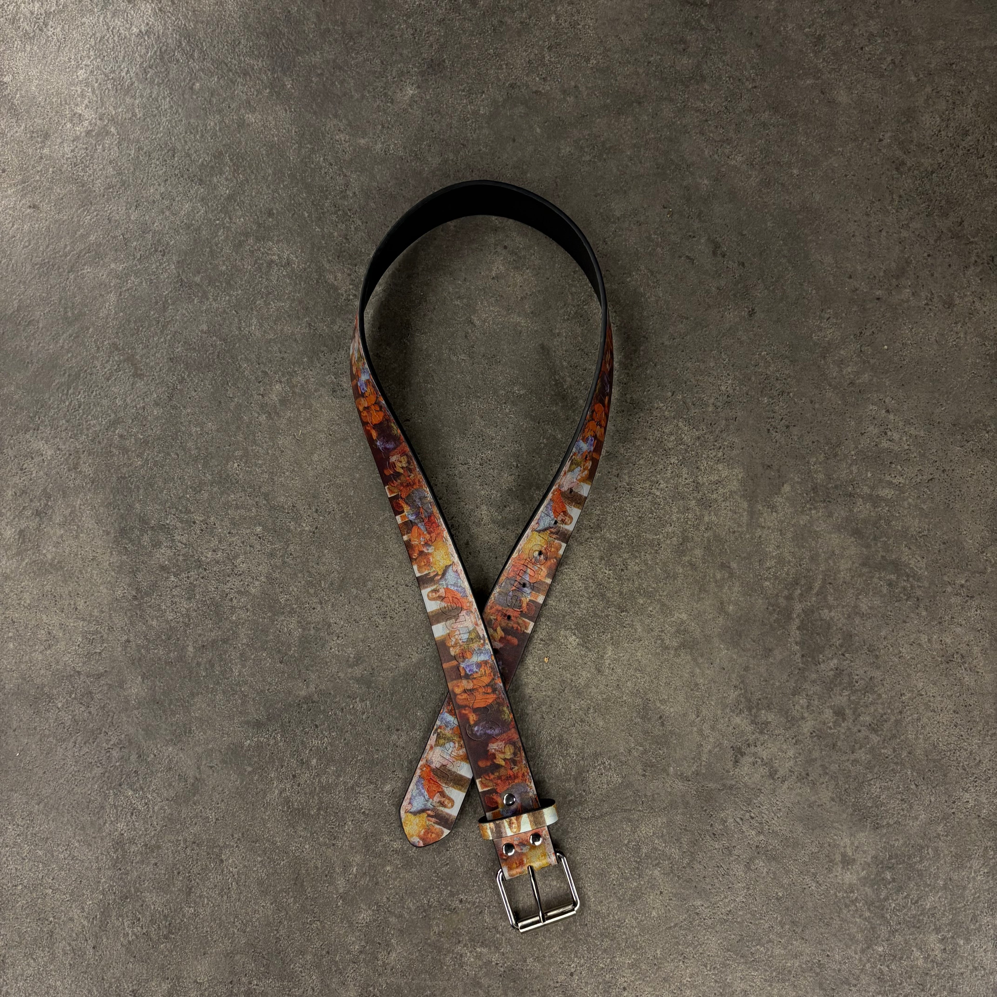 Supreme Last Supper Leather Belt