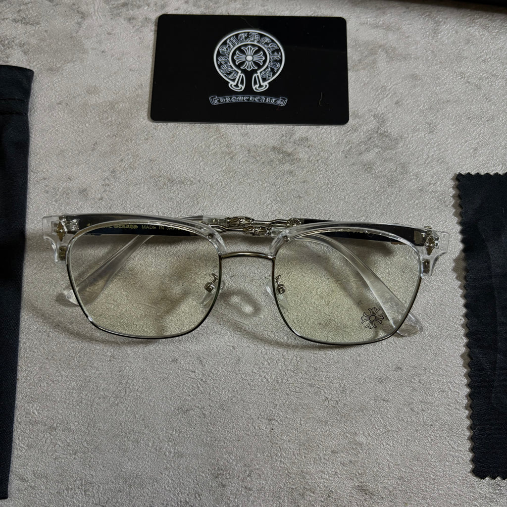 Chrome Hearts Glasses sime rimless transparent
