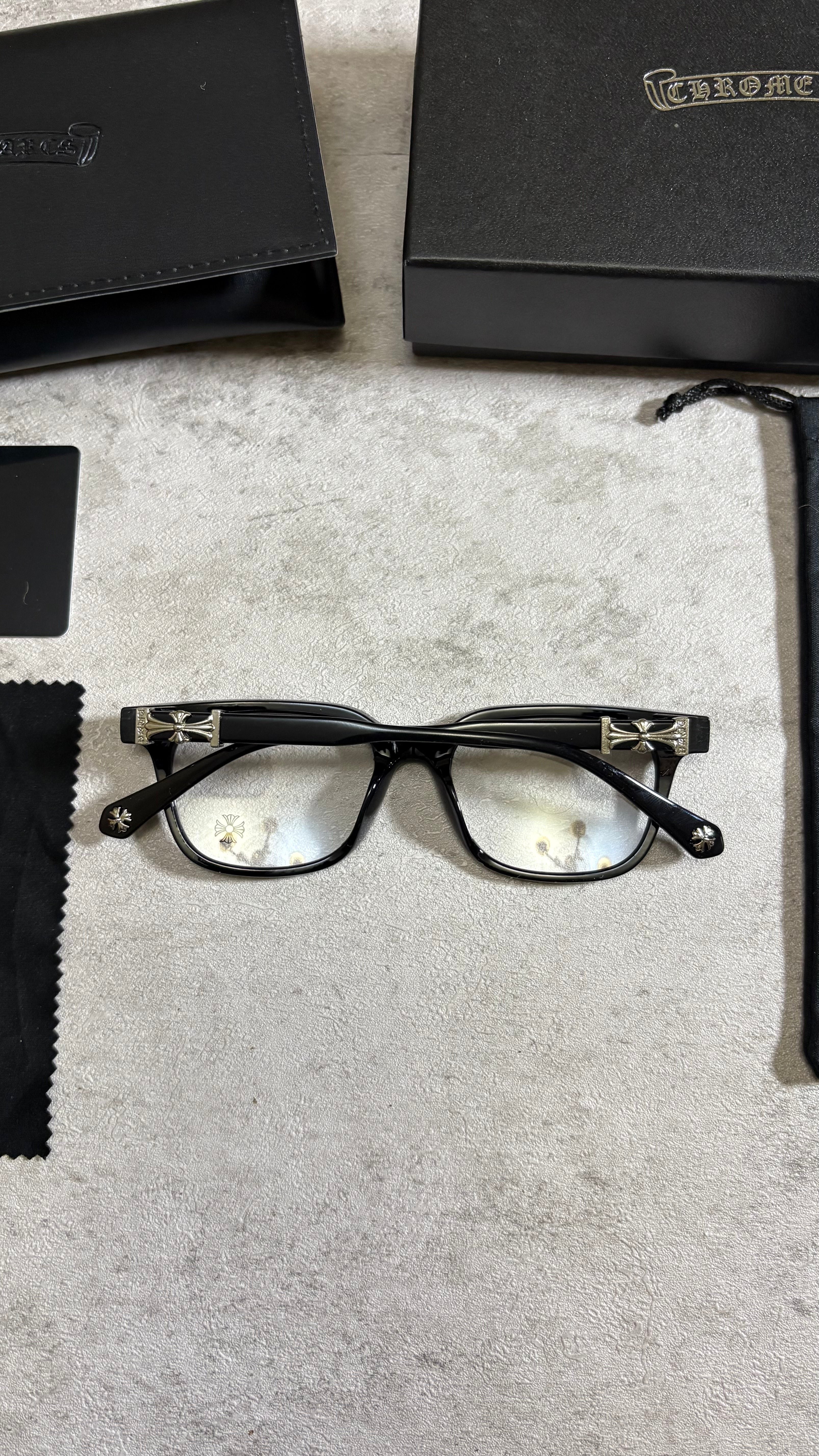 Chrome Hearts Glasses Black