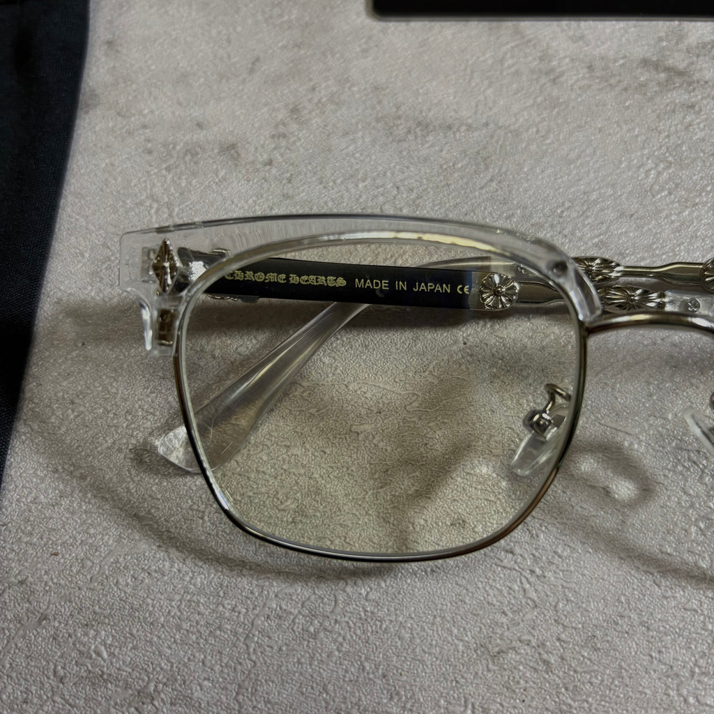 Chrome Hearts Glasses sime rimless transparent