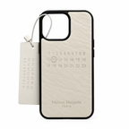 Maison Margiela Ivory Leather Case